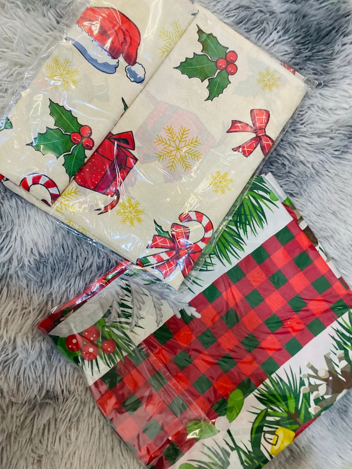 MANTELES NAVIDEÑOS